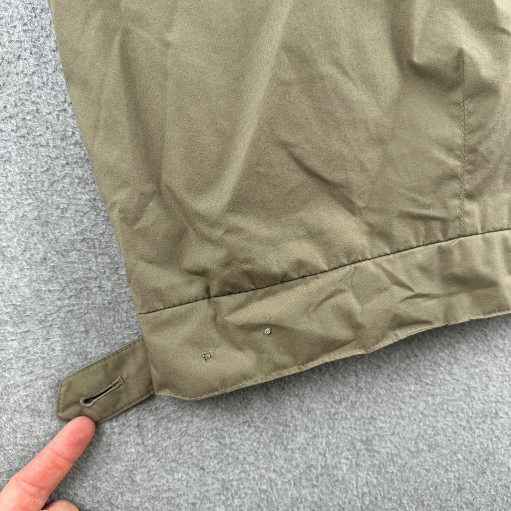 London Fog Jacket Mens L Long‎ Tan Thinsulate Insulated Full Zip Harrington Coat - Picture 9 of 16